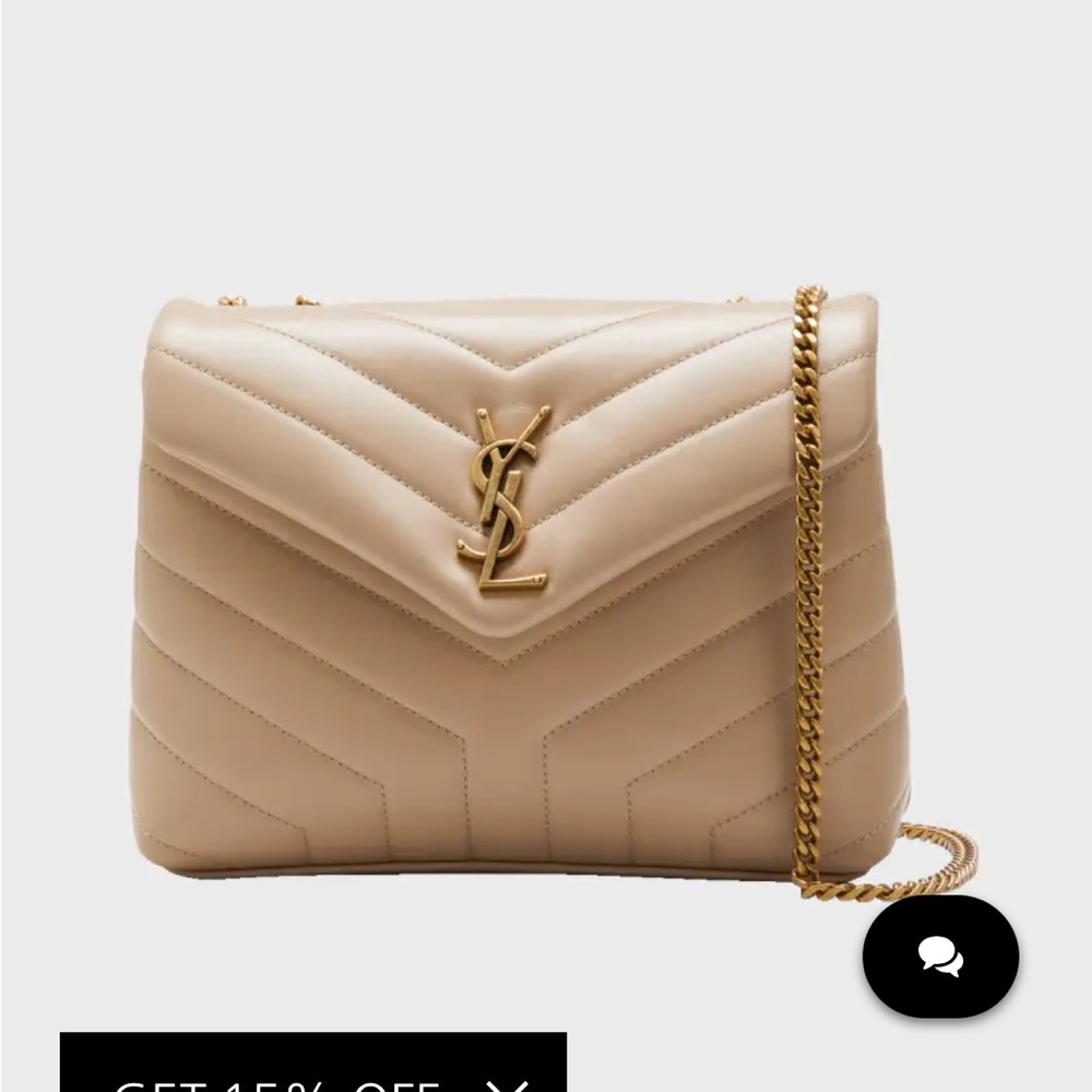 YSL loulou Small calfskin bag